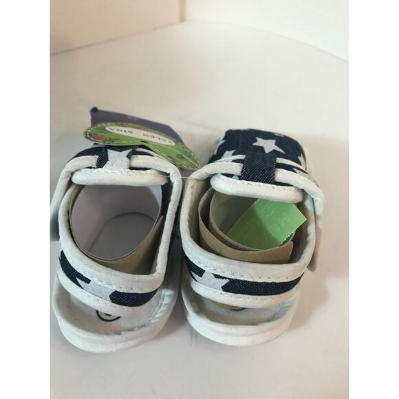 Baby Girl Sandals Toddler Summer Kids Canvas Beach All American 12-18 Months - Picture 14 of 14
